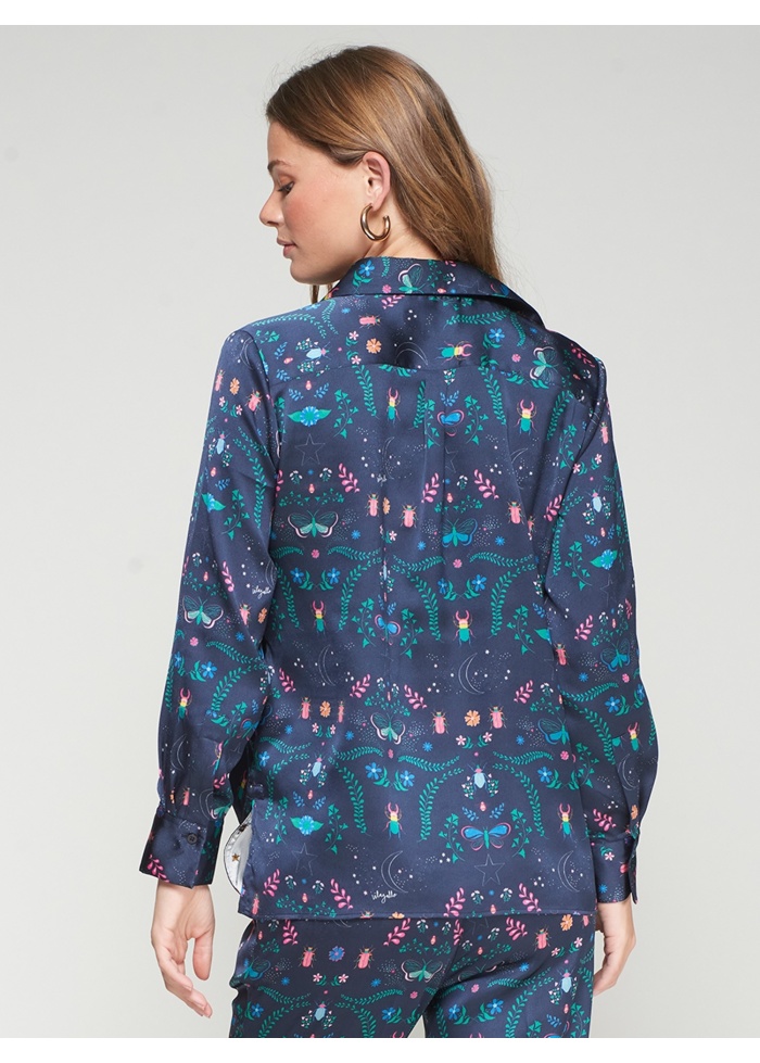 Vilagallo | Insect Print Shirt