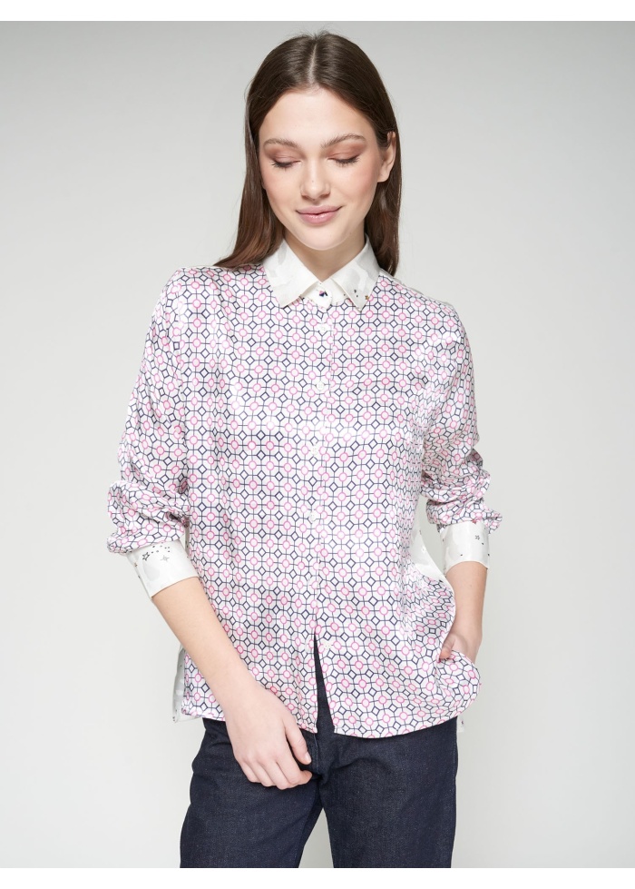 Vilagallo | Isa Geometrico Shirt