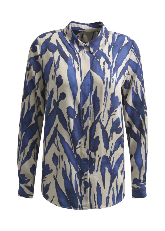 Milano | Printed Silky Shirt