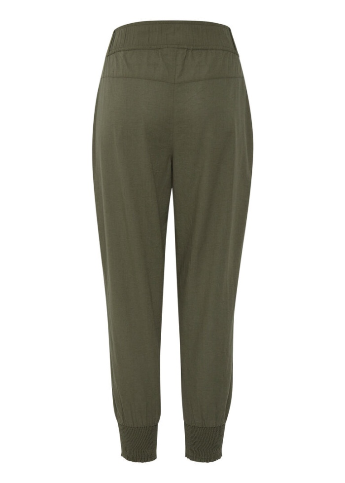 Fransa | Cotton Blend Trousers
