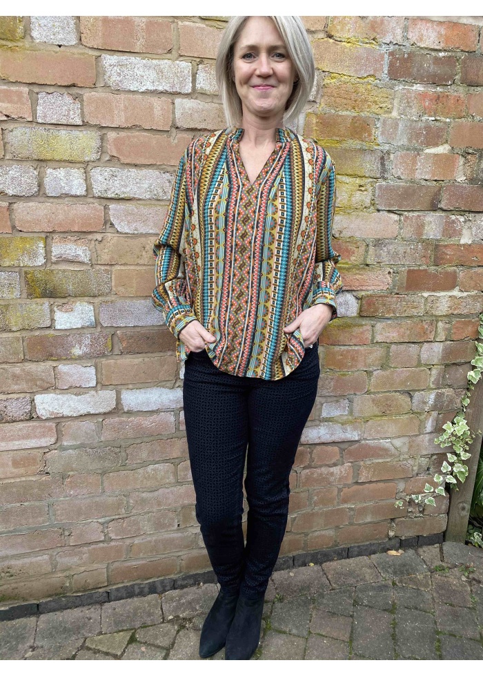 Blank | Ethnic Blouse