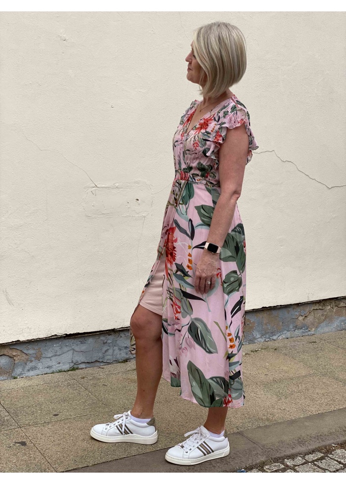 Blank | Ruffle Wrap Dress