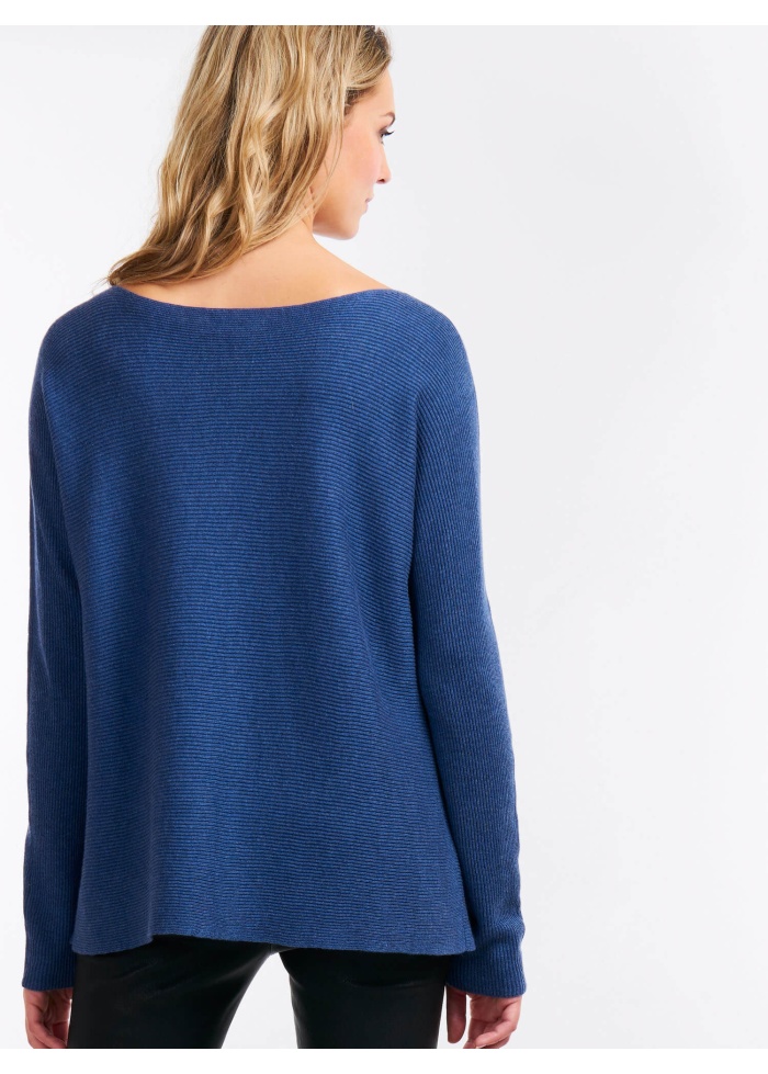 Repeat | Cotton Blend Rib Knit Jumper