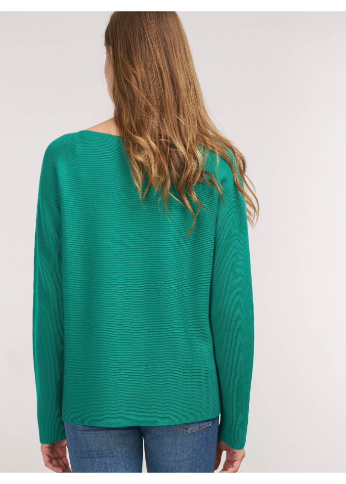 Repeat | Oversized Horizontal Rib Jumper