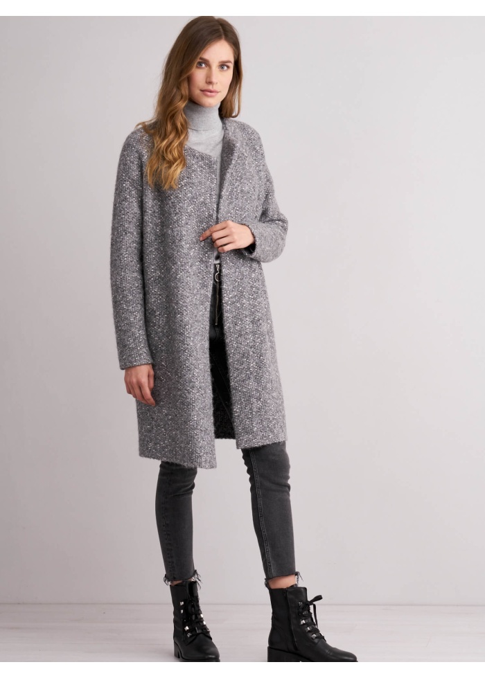 Repeat | Long Knitted Coat