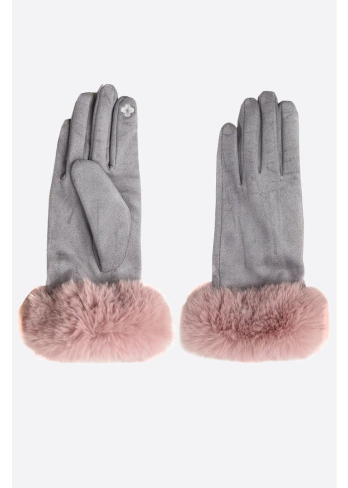 MissShorthair | Fur Trim Gloves