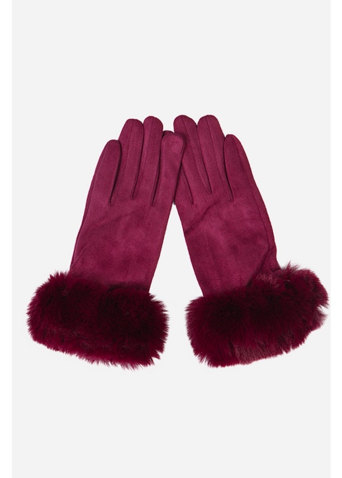 Rosie | Fur Trim Gloves