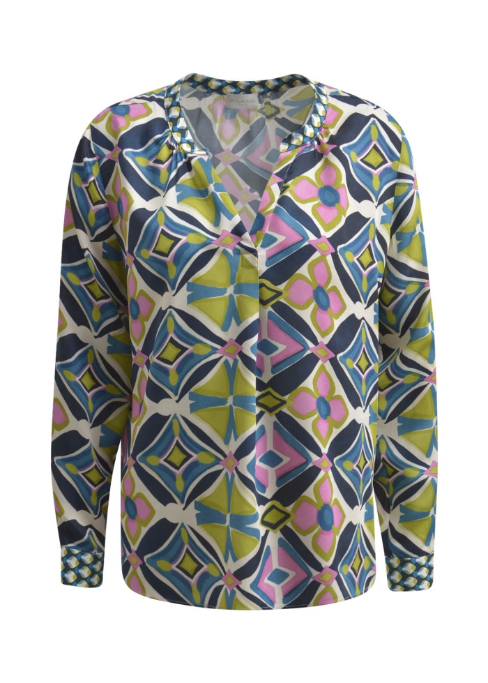 Milano | Geometric Blouse
