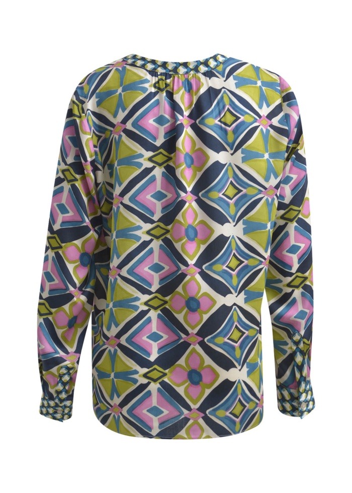 Milano | Geometric Blouse