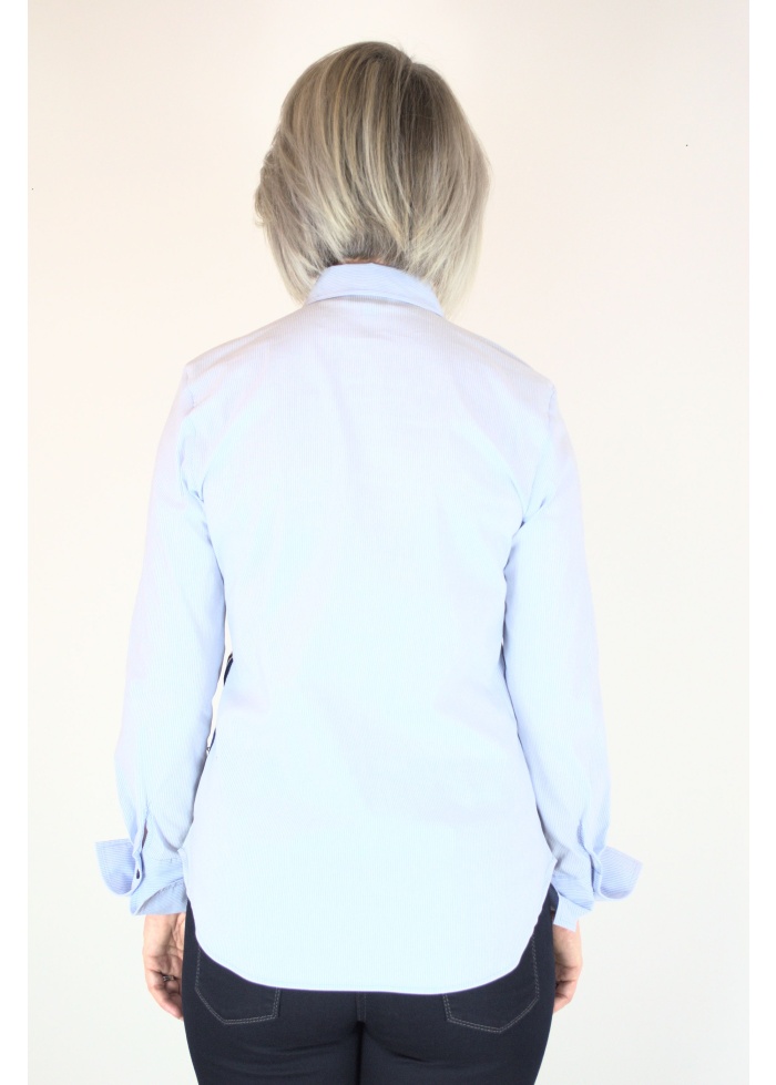 Just White | Pinstripe Shirt