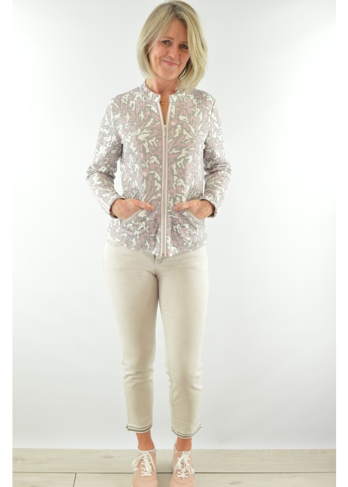 Just White | Zebra Jacket