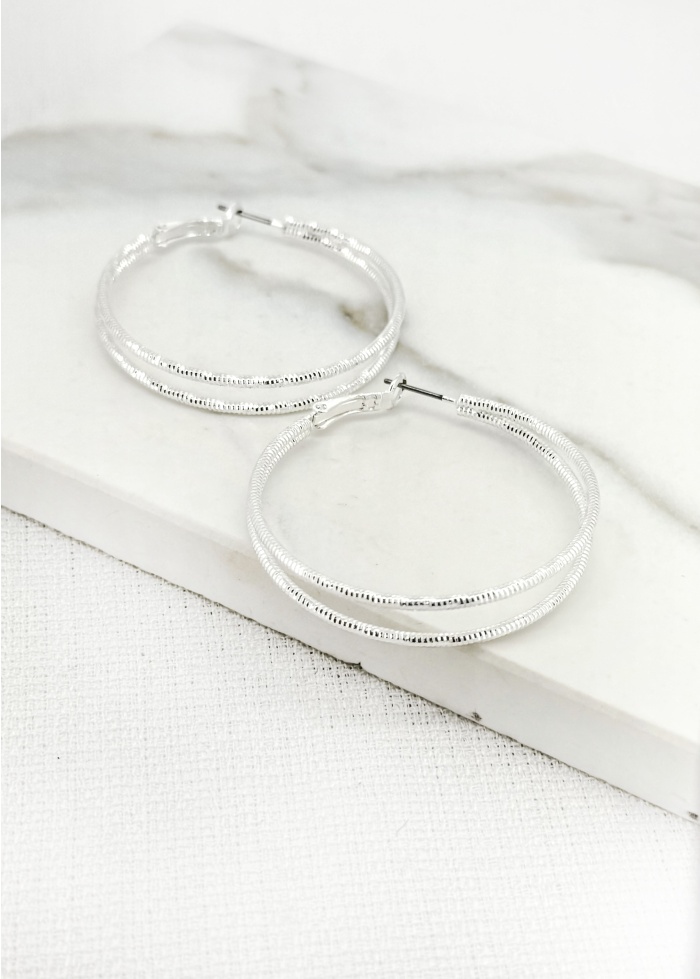 Envy | Double Hoop Earring