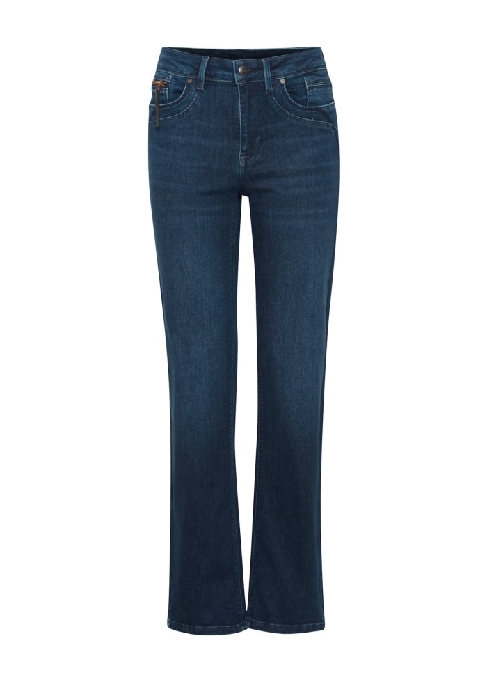 Pulz | Karolina Straight Blue Denim  Jeans