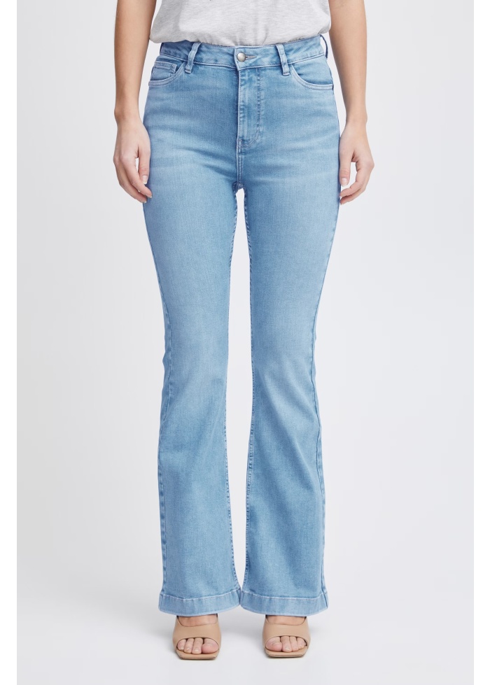 Pulz | Becca Bootcut Light Blue Denim Jeans 