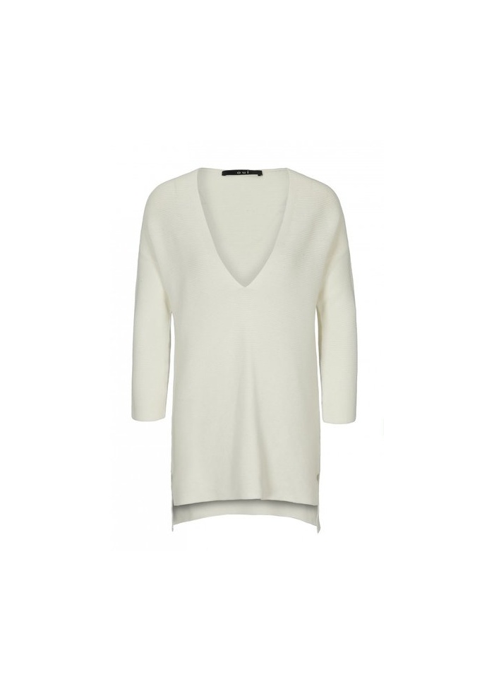 Oui | Textured Jumper