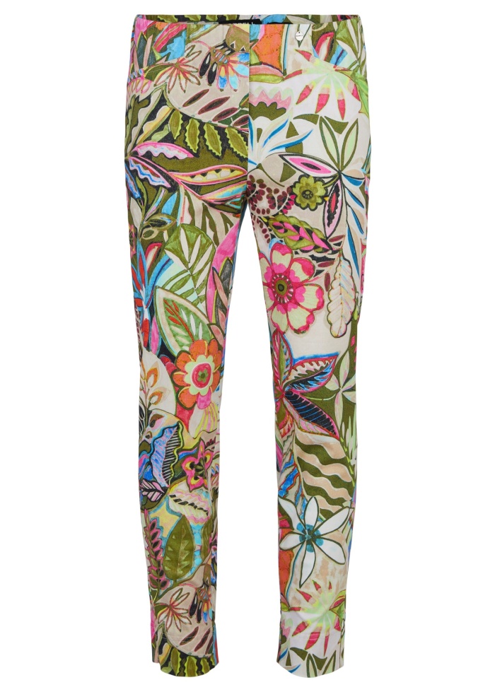 Robell | Rose 7/8 Tropical Trousers