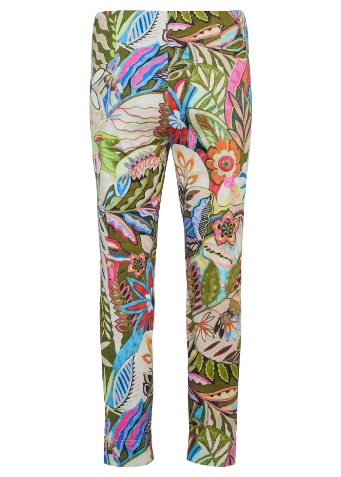 Robell | Rose 7/8 Tropical Trousers