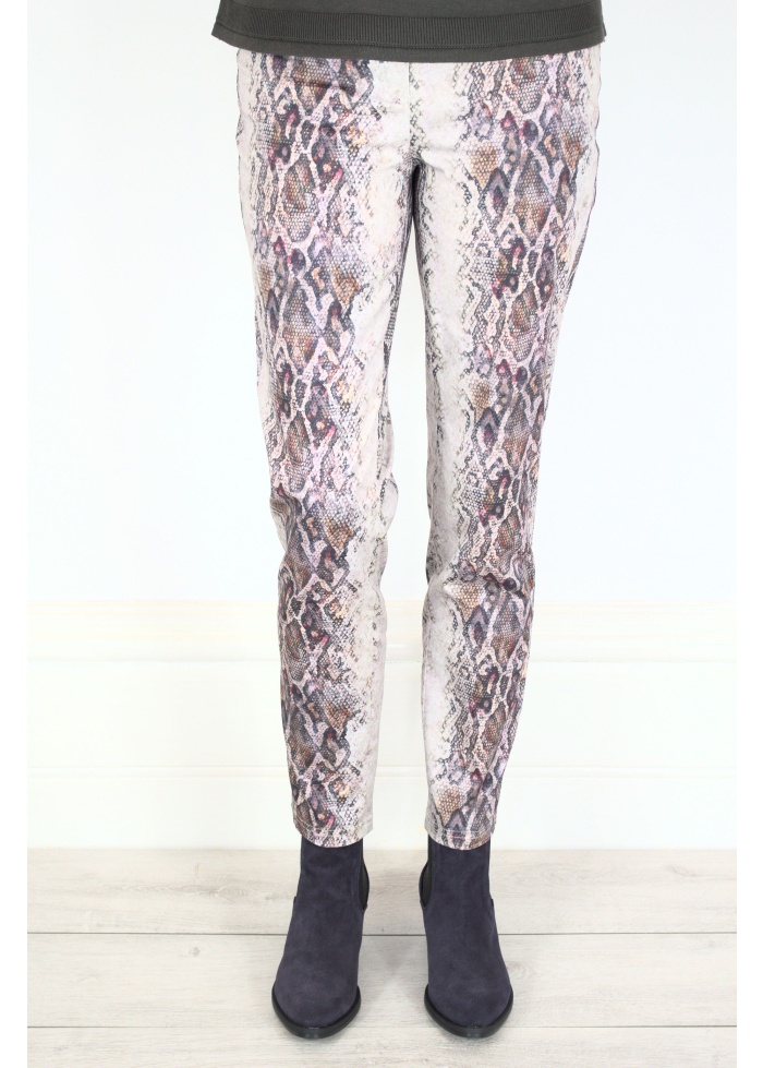 Robell | Rose Snake Pattern Trouser
