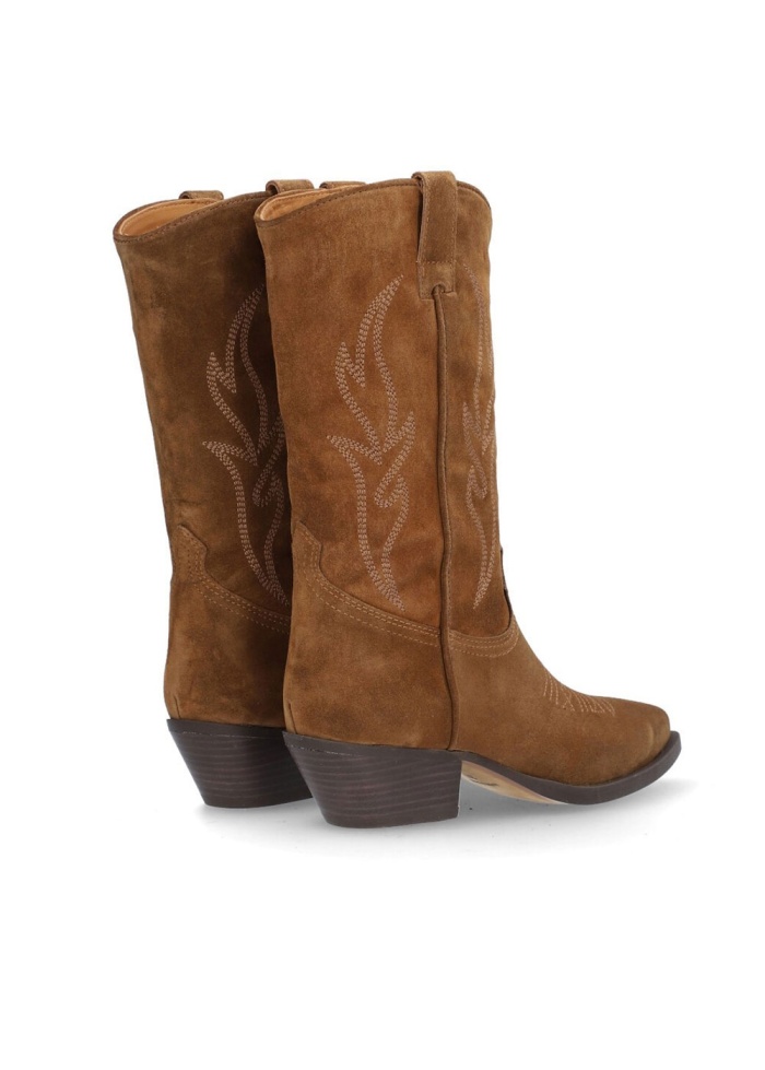 Alpe | Tan Suede Cowboy boot