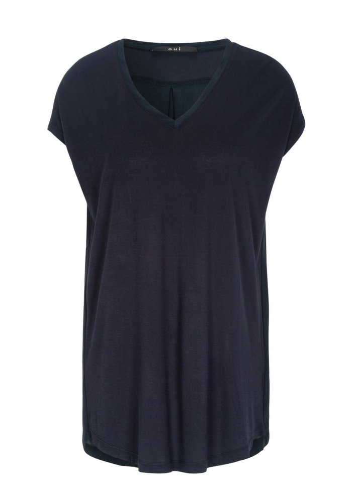 Oui | Silk Patch Tunic