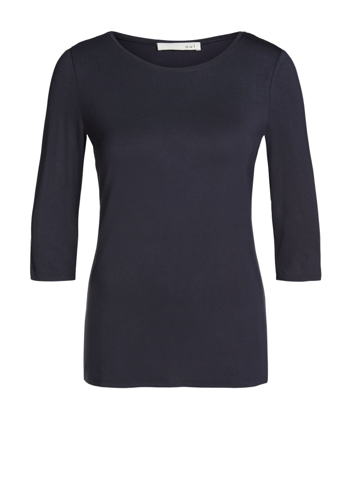 Oui | 3/4 Length Sleeve Top