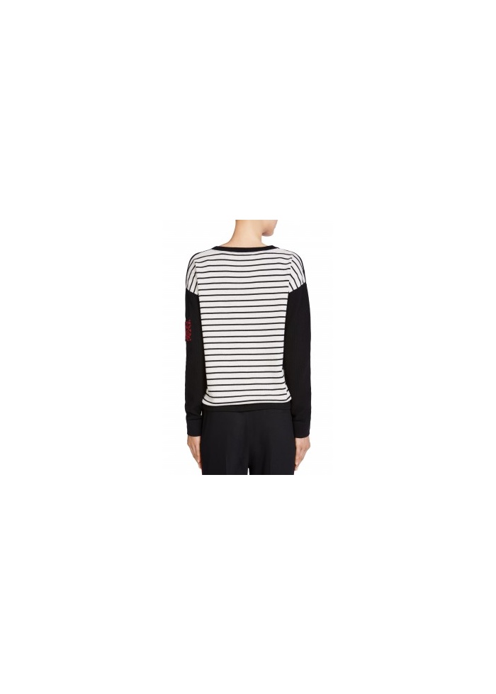 Oui | Stripe Back Jumper
