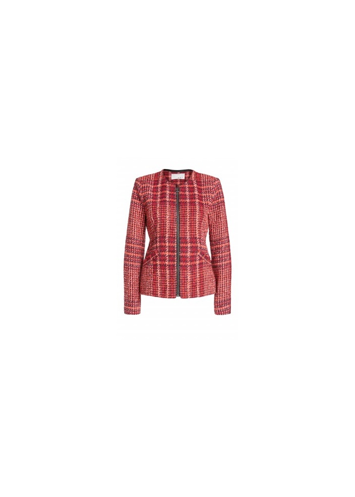 Oui | Tweed Zip Jacket