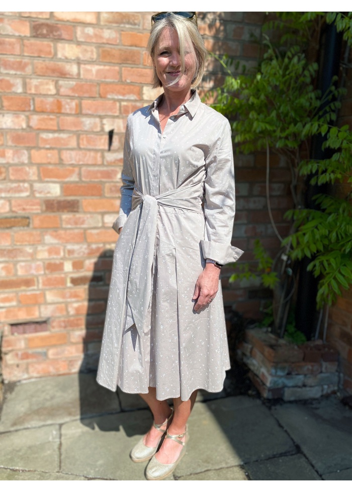 Repeat | Tie front dress