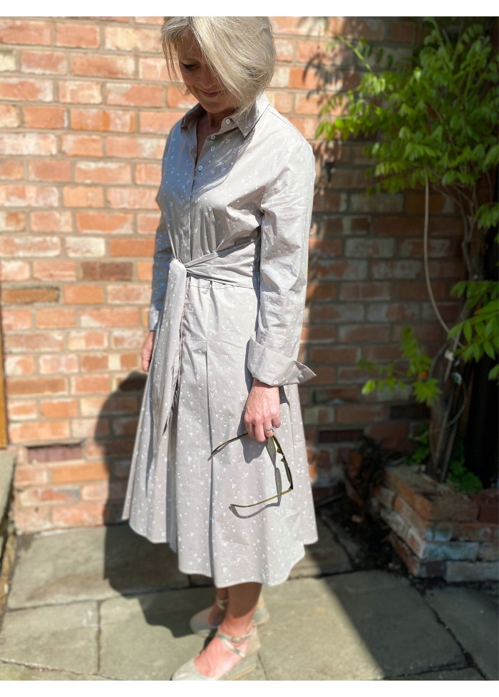 Repeat | Tie front dress