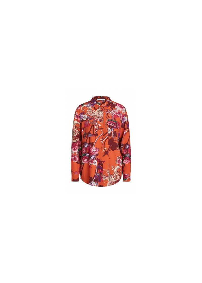 Oui | Printed Shirt