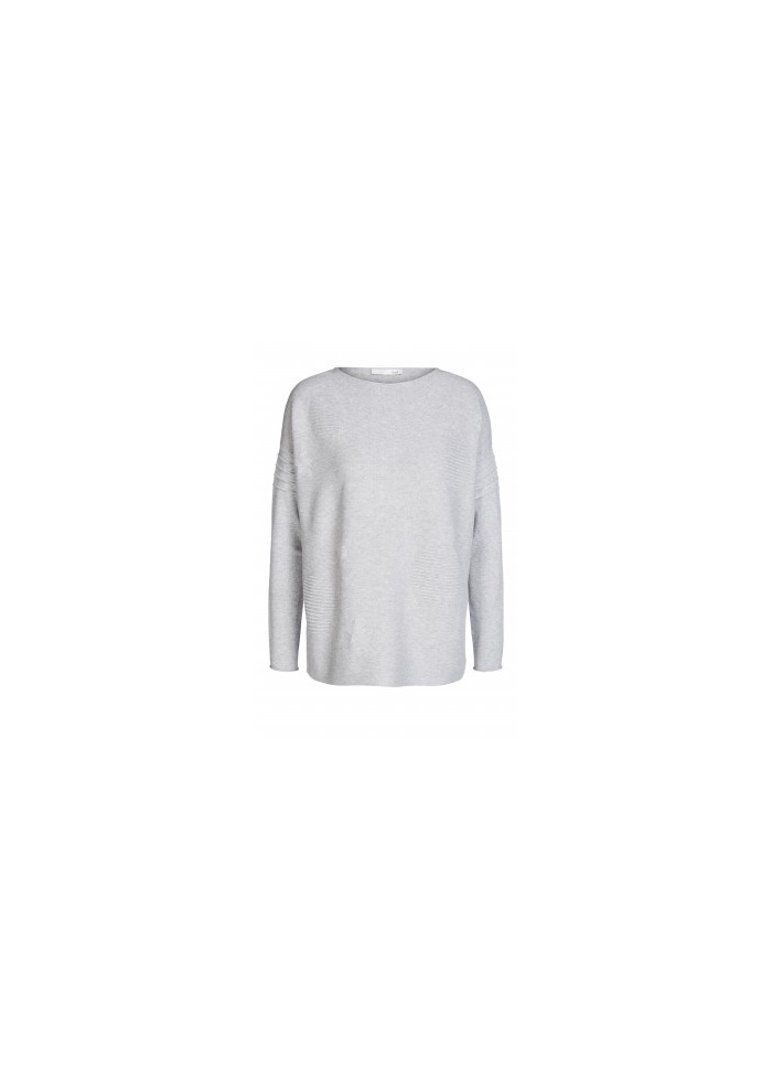 Oui | Heart Textured Jumper
