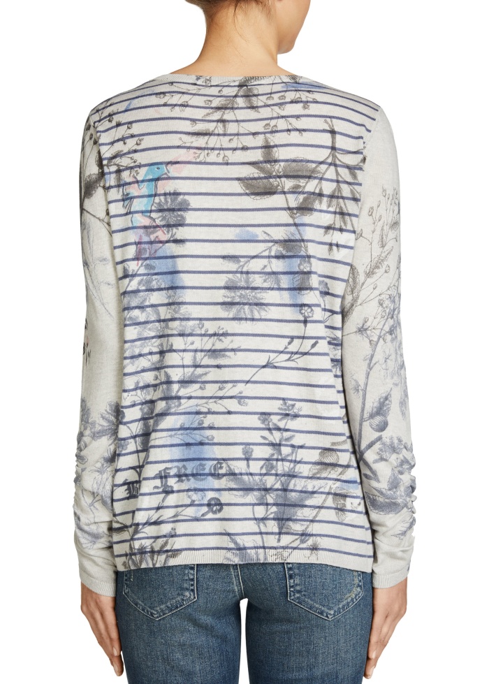 Oui | Printed Jumper