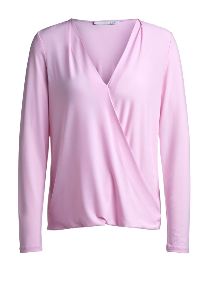 Oui | Wrap Blouse
