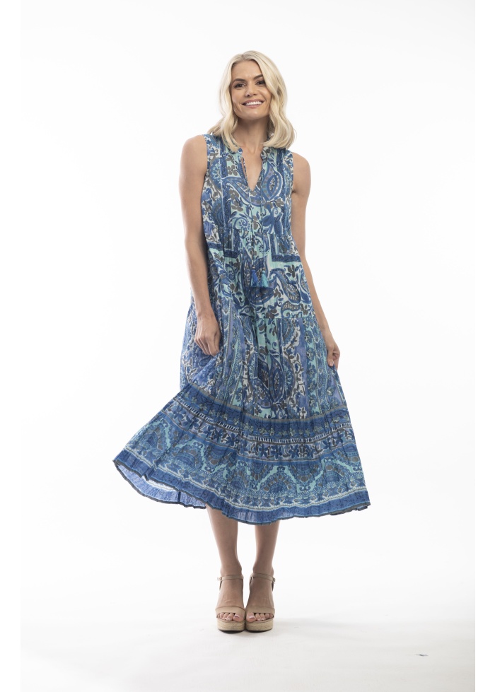 Orientique | Matheran Boho Midi Dress