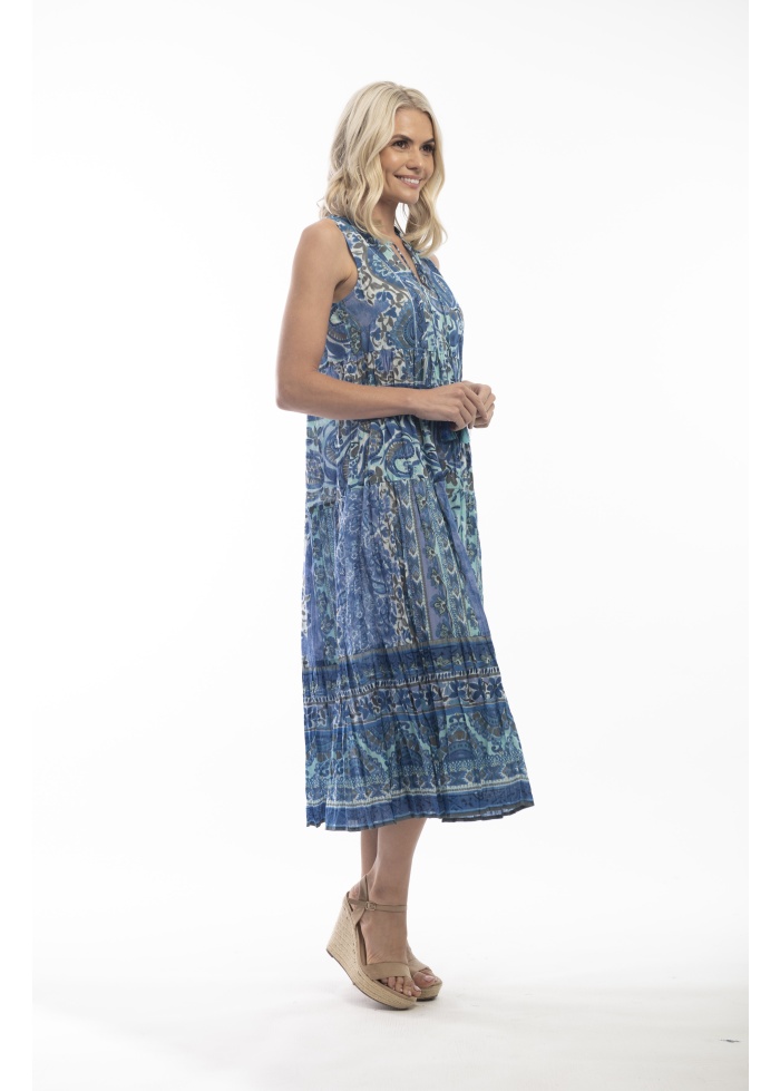 Orientique | Matheran Boho Midi Dress