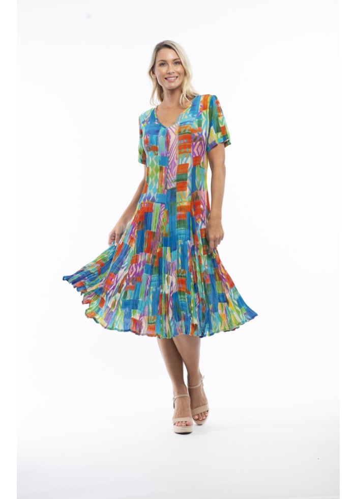 Orientique | Valancay Godet Dress