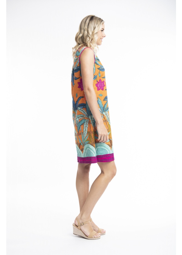 Orientique | Paphos Reversible Shift Dress