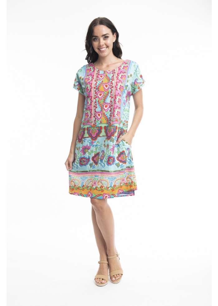 Orientique | Varosha Reversible Shift Dress