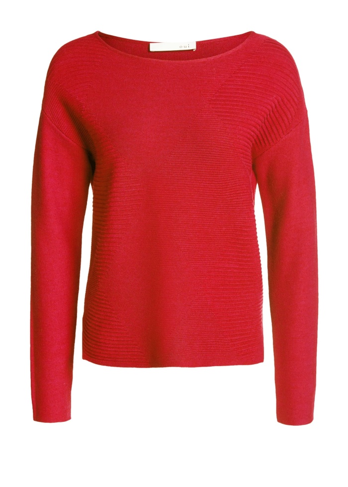 Oui | Diamond Pattern Jumper