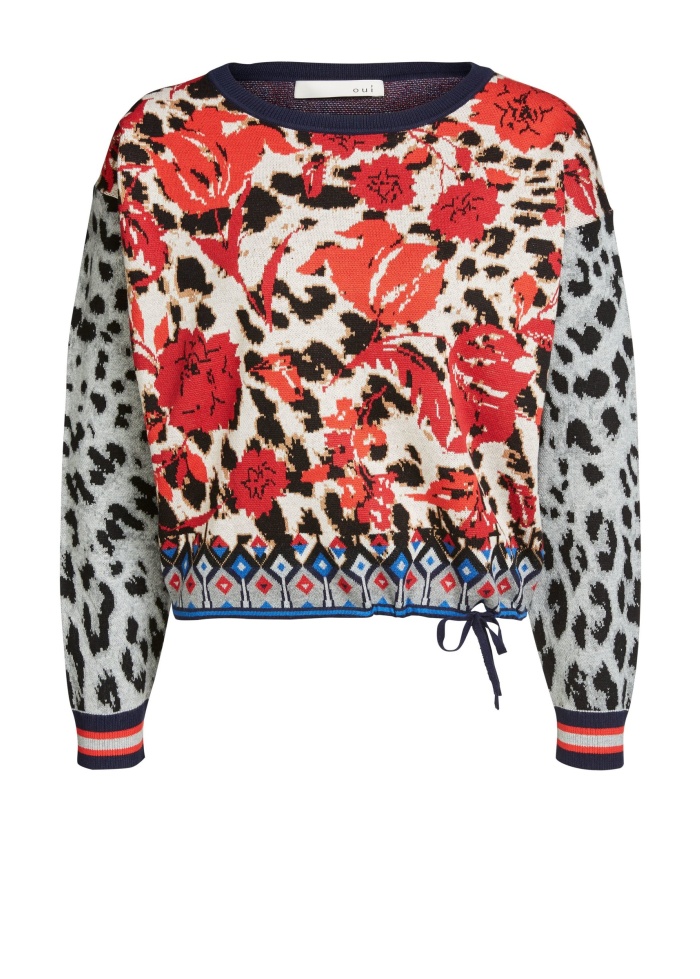 Oui | Jacquard Jumper