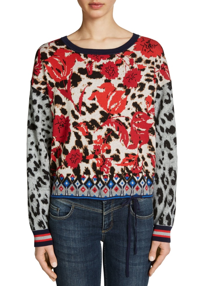 Oui | Jacquard Jumper