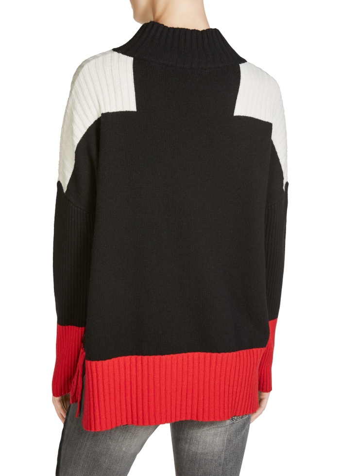 Oui | Fringed Hem Jumper