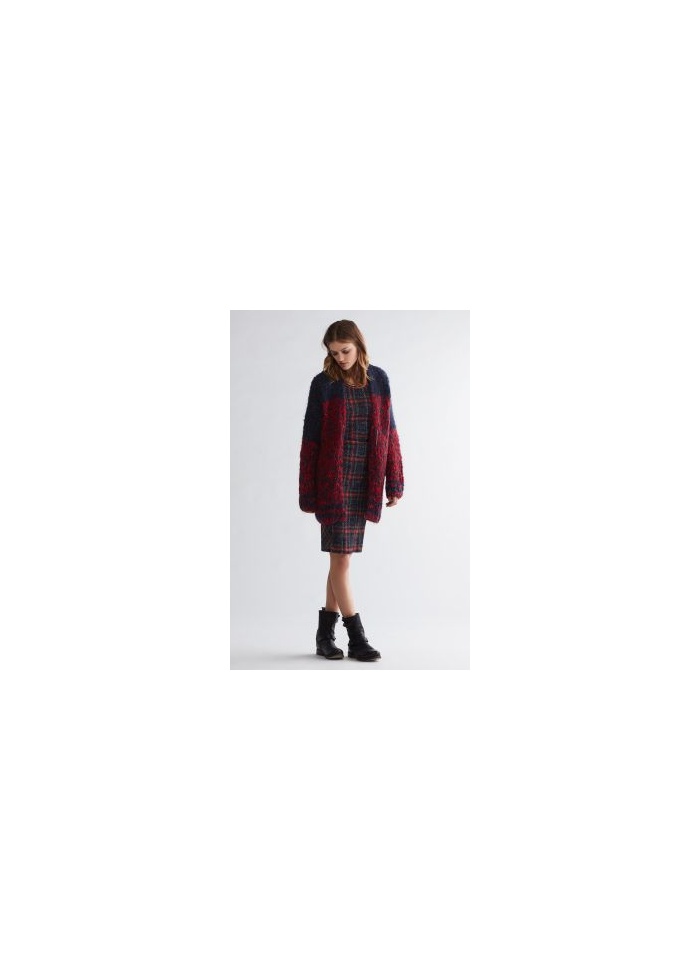 Oui | Tartan Dress