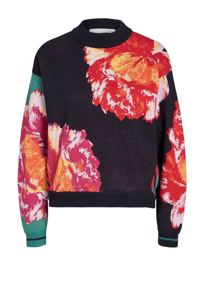 Oui | Jacquard Jumper