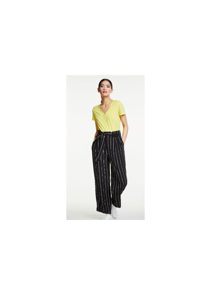 Oui | Wide Legged Trousers
