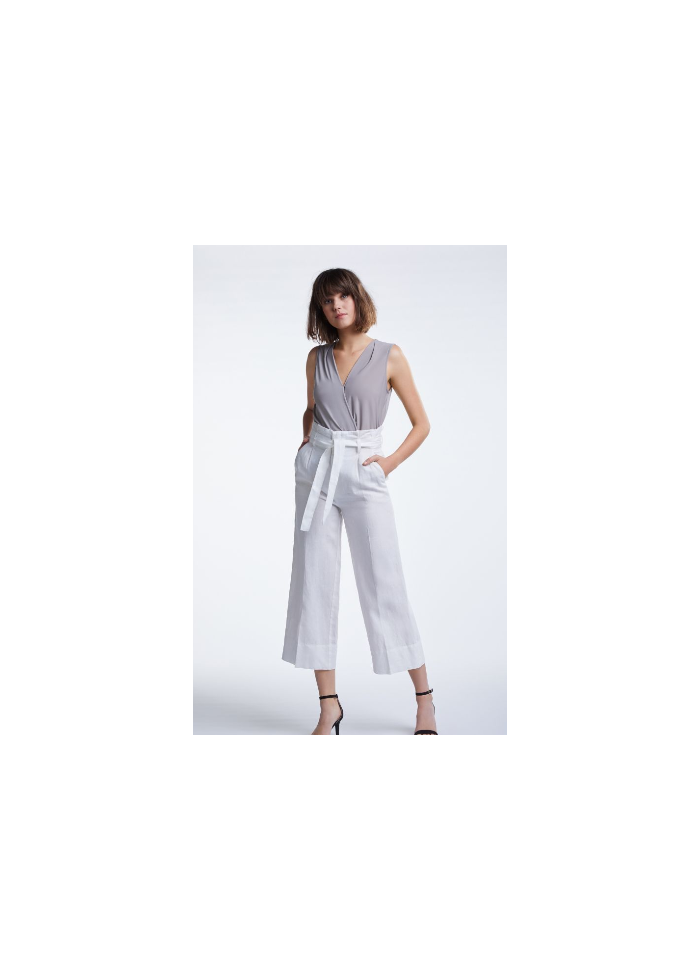 Oui | Silky V-Neck Blouse