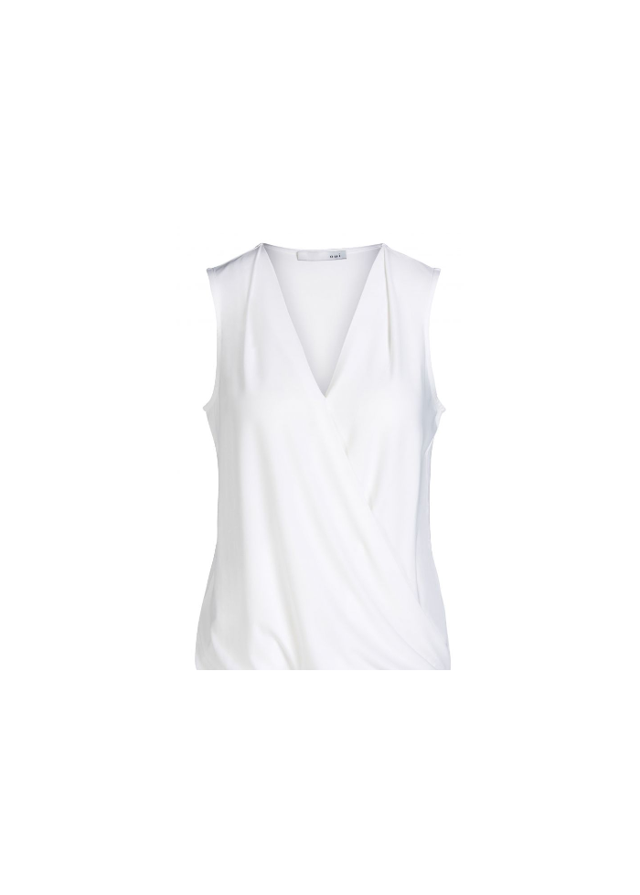 Oui | Silky V-Neck Blouse