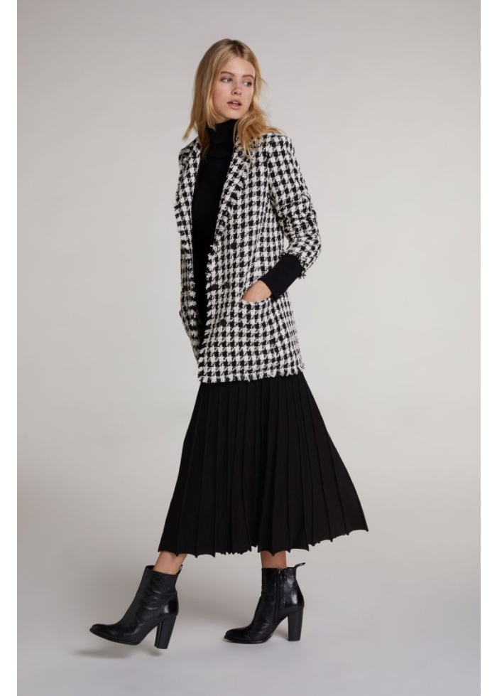 Oui | Pleated Skirt