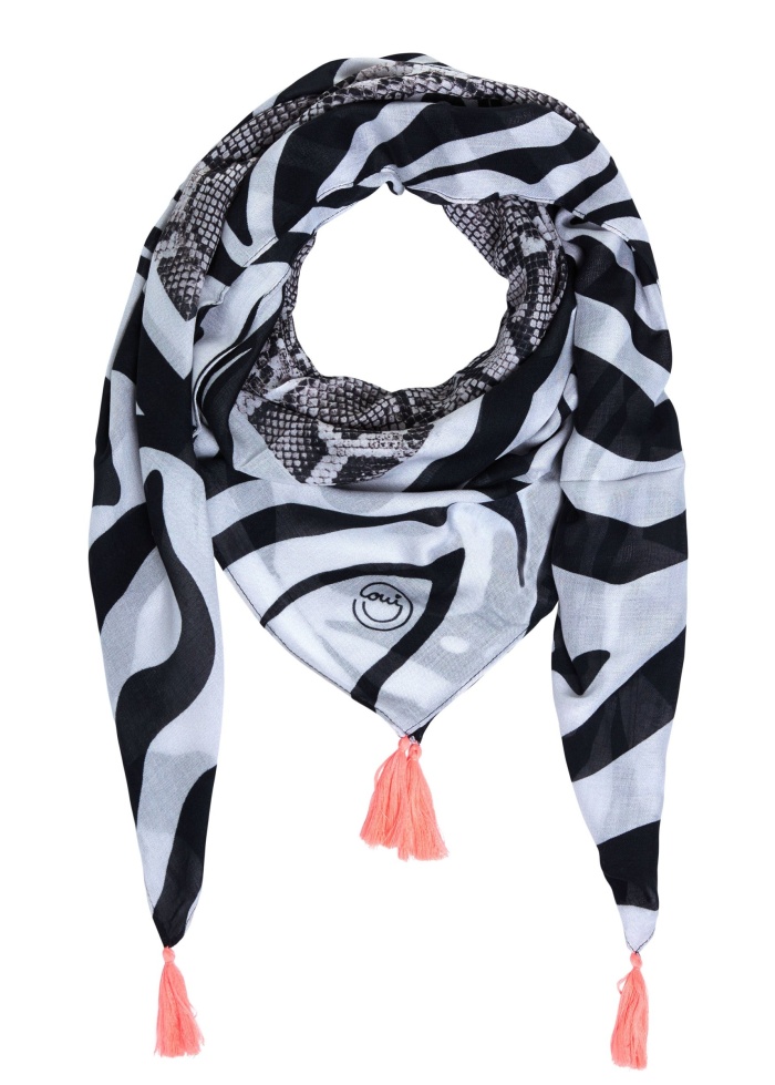 Zebra scarf