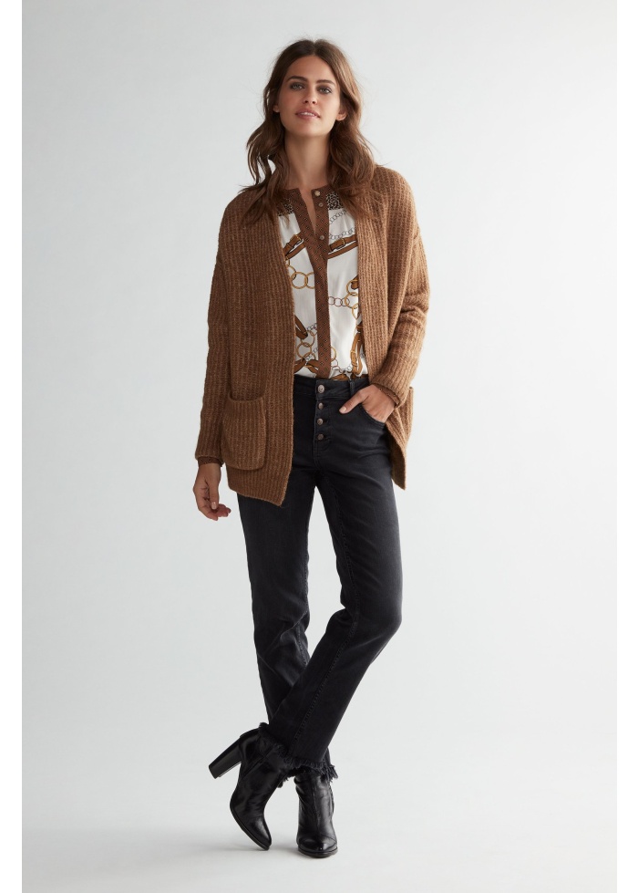 Oui | Printed Blouse